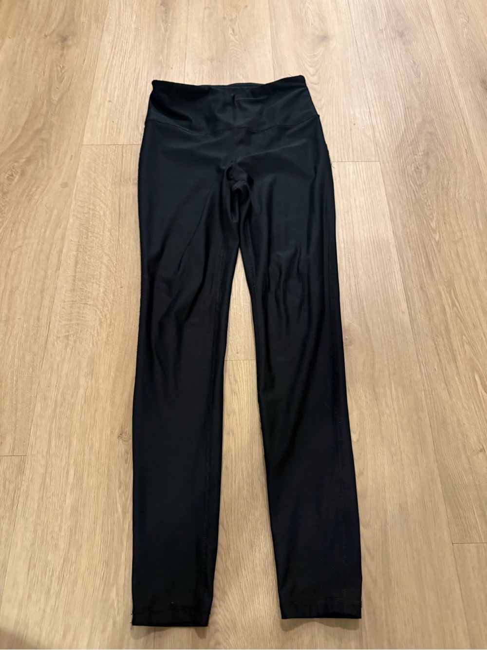 Savvi Black High-Waist Women's Leggings size small